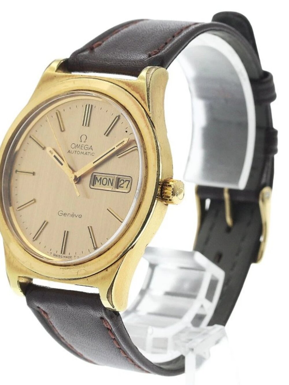 OMEGA Geneve 166.0169 Day Date Cal.1022 gold Dial Automatic Men's Watch_923538
